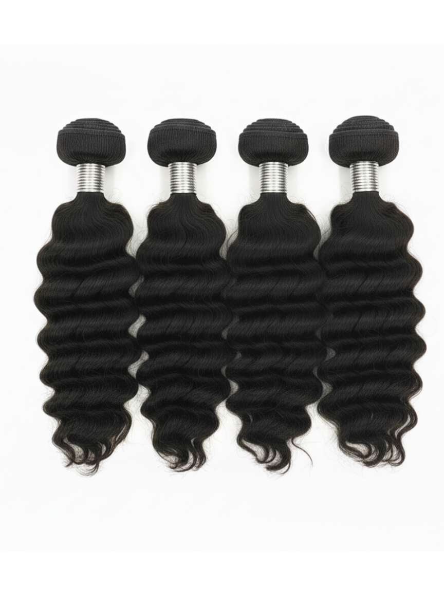 4 Bundle Malaysian Deep Wave pack